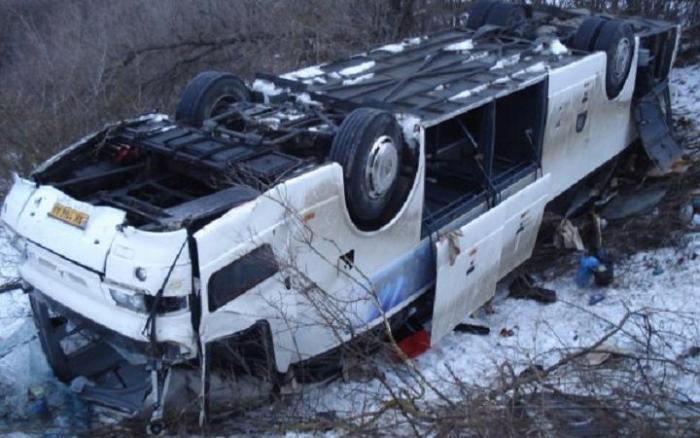 Во Владимирской области в ДТП попал автобус с литовскими хоккеистами (6 фото)