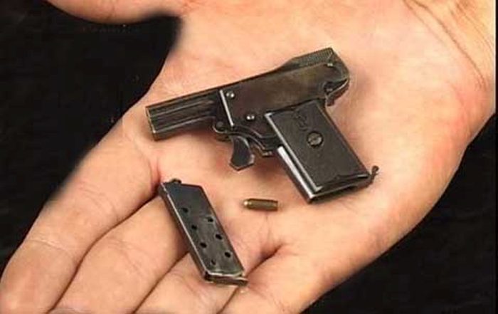 «Колибри» - самый маленький пистолет для самообороны в мире (7 фото)