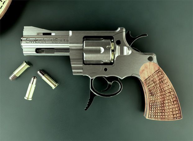 Самый опасный пистолет в мире (12 фото)