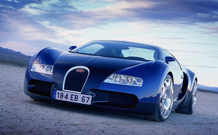 История создания и успеха Bugatti Veyron (28 фото)