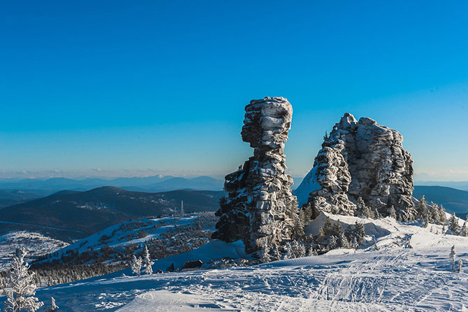 Путешествие на Шерегеш — самый снежный курорт России (34 фото)