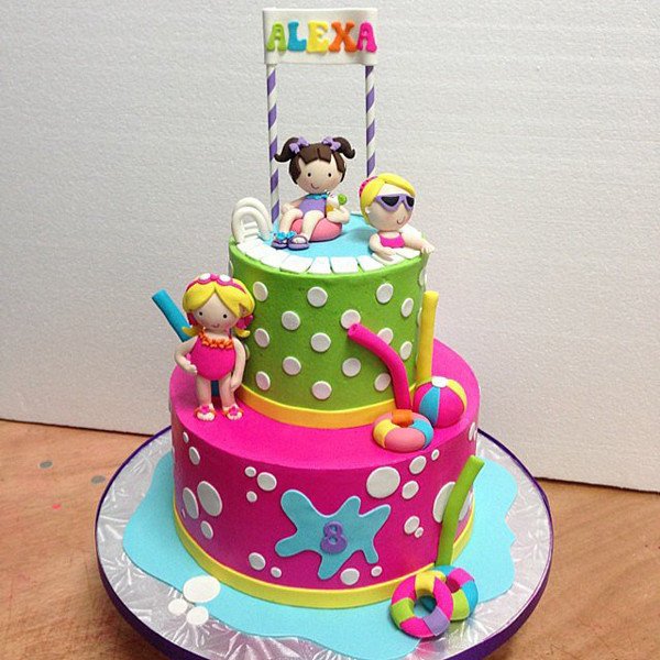 Уникальные торты на детский день рождения (21 фото)