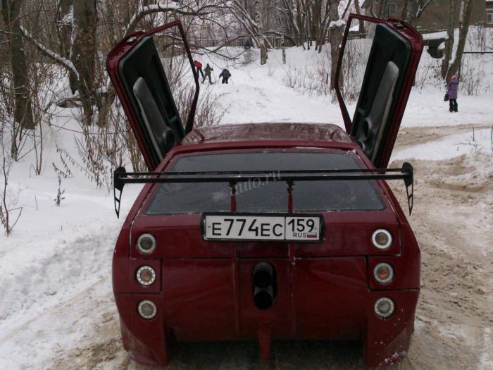 Эксклюзивный Lambo-ВАЗ из Перми (8 фото)