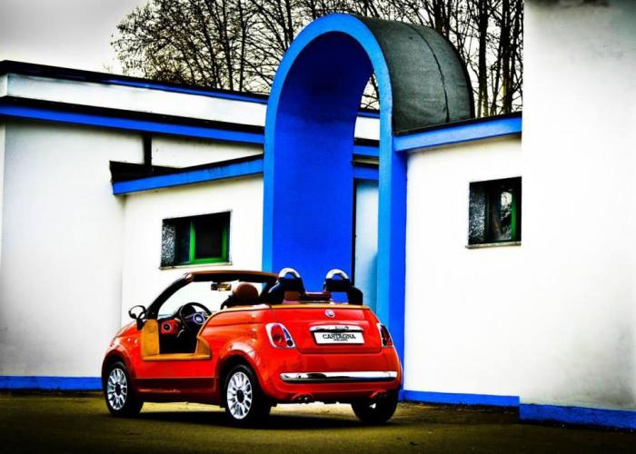 Пляжный кабриолет из Fiat 500 (14 фото)