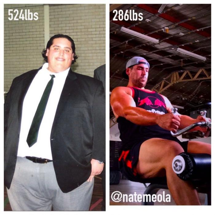 Невероятное похудение 206-килограммового парня (11 фото)