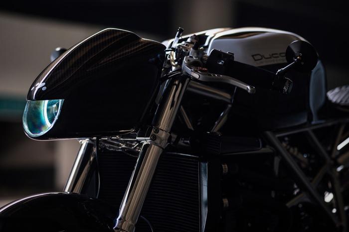 Американский кастом-байк "Le Caffage" на базе Ducati (11 фото)