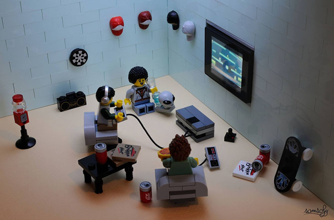 Тайная жизнь человечков из «Лего» (25 фото)