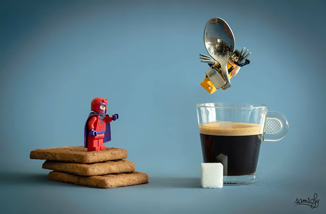 Тайная жизнь человечков из «Лего» (25 фото)