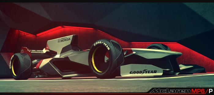 Концепт болида McLaren 2056 года (8 фото)