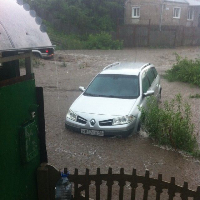 В Курске случился потоп (13 фото)