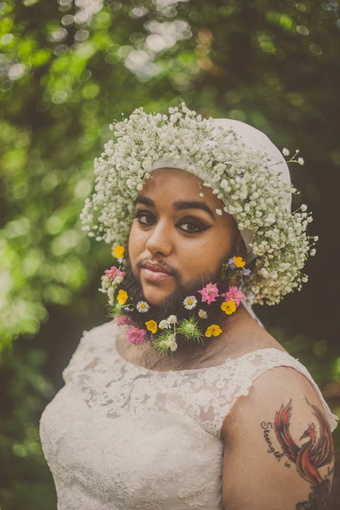 Эта бородатая невеста бросает вызов традиционным представлениям о красоте (19 фото)