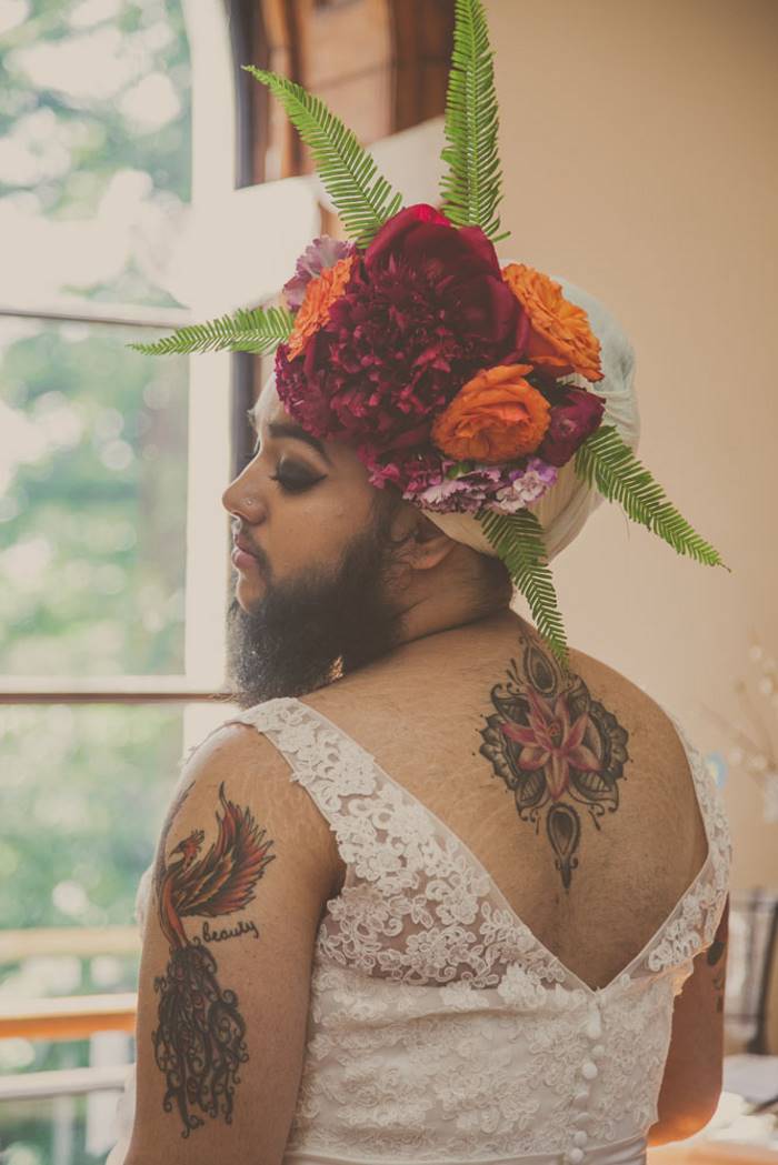 Эта бородатая невеста бросает вызов традиционным представлениям о красоте (19 фото)