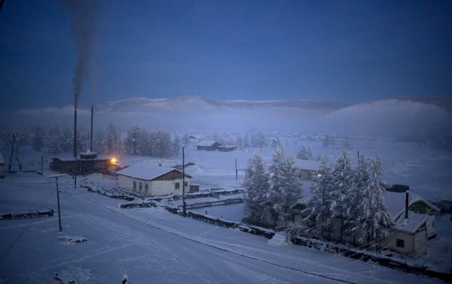 Самый холодный населенный пункт в мире (20 фото)