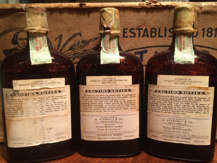 Американец купил полный ящик виски времен сухого закона (10 фото)