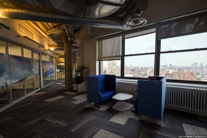 Офис компании Google в Нью-Йорке (52 фото)
