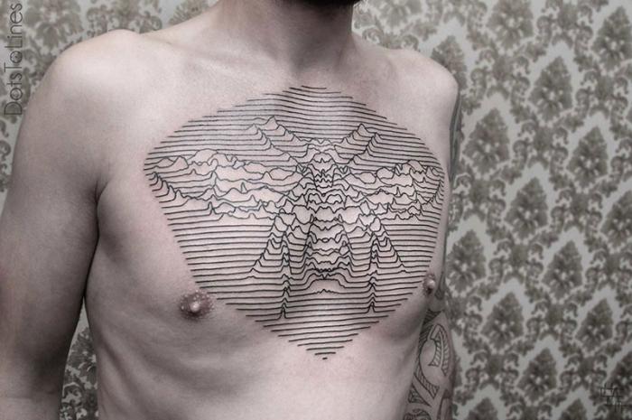 Геометрические татуировки Хаима Махлева (19 фото)