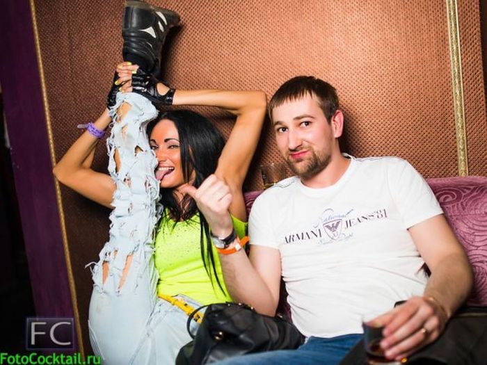 Посетители российских ночных клубов (25 фото)