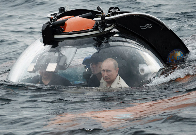 Путин и батискаф: технические подробности (15 фото)