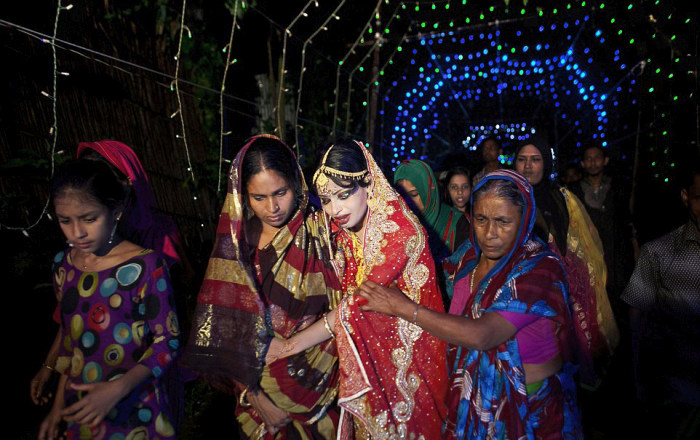 Типичная свадьба в Бангладеше (14 фото)