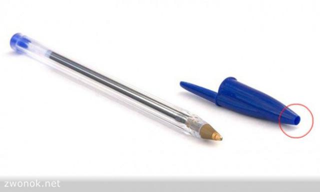 Секрет колпачка шариковой ручки (2 фото)