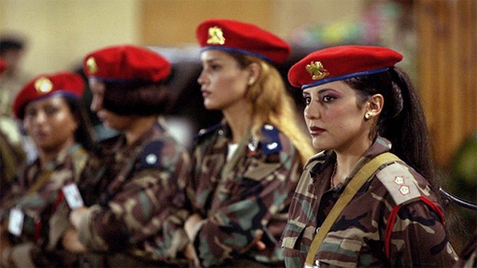 Женские отряды специального назначения (5 фото)