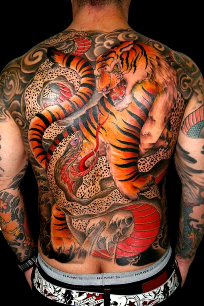 Татуировки на спине