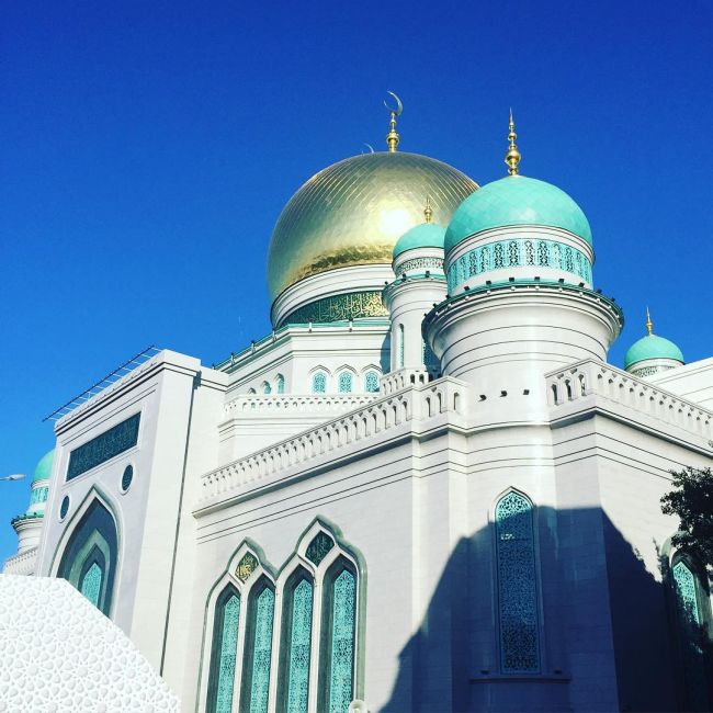 Торжественное открытие Московской соборной мечети (11 фото)