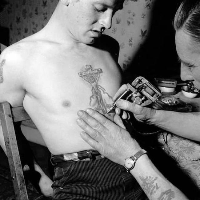 Золотой век татуировки: 1900 – 1970 годы (30 фото)