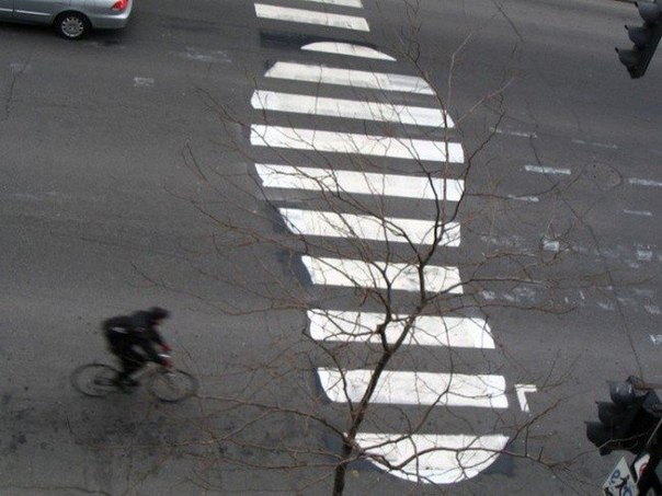 Прикольные пешеходные переходы (10 фото)