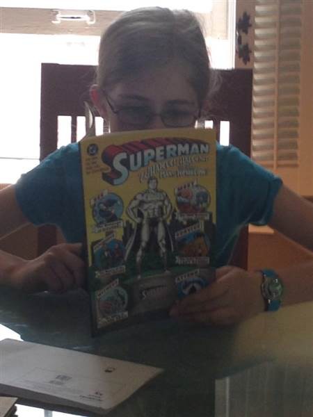 11-летняя девочка стала супергероем (7 фото)