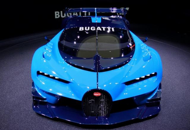 Минимализм в новом концепте Bugatti (6 фото)