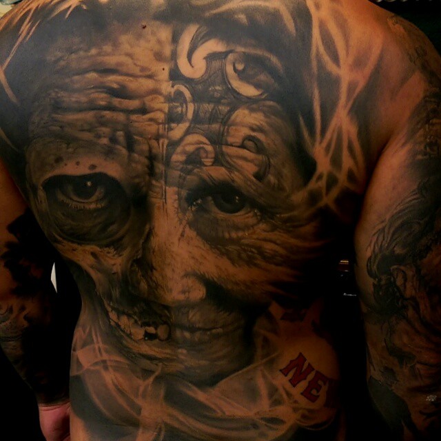 Удивительные татуировки Мэтта Джордана (27 фото)