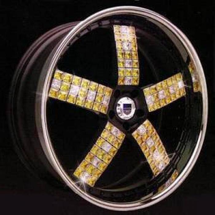 Тюнинг колесных дисков (23 фото)
