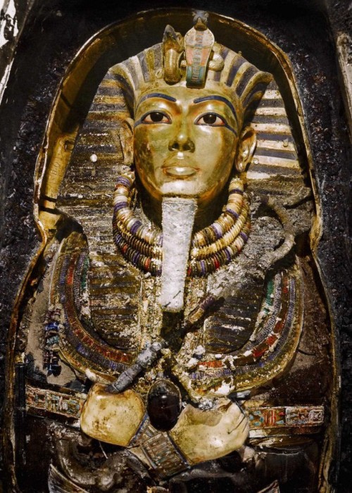 Вскрытие гробницы Тутанхамона, 1922 год (21 фото)