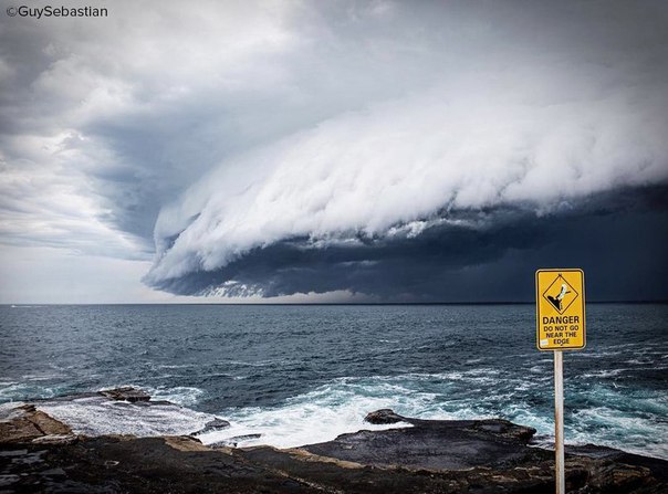 шторм в Австралии (5 фото)