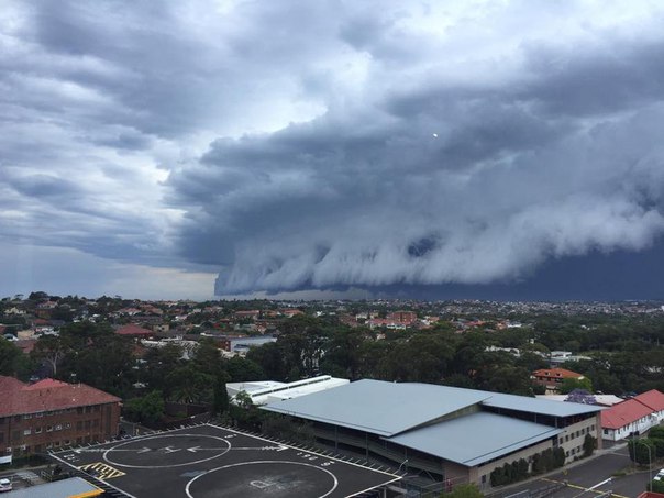 шторм в Австралии (5 фото)