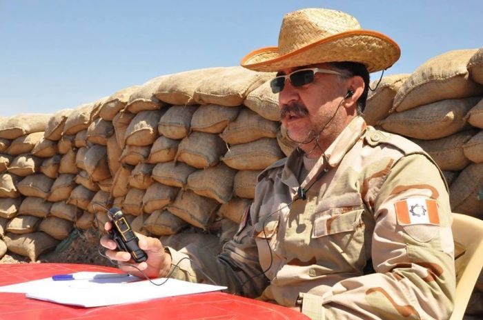 Хусейн Язданпан - курдский военачальник, который очень похож на Сталина (7 фото)