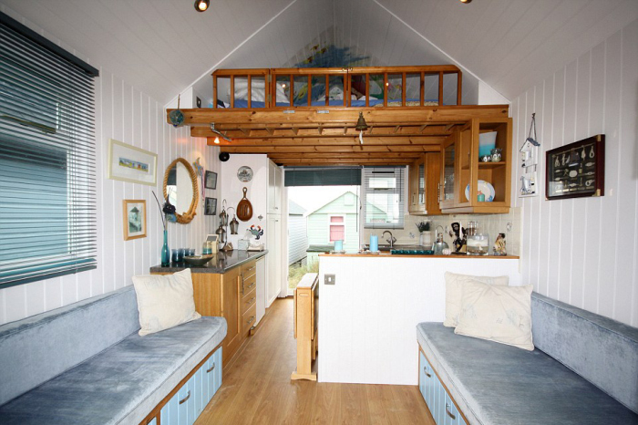 Пляжный домик в Великобритании за 250 000 фунтов стерлингов (12 фото)