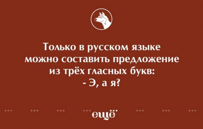 О русском языке (10 картинок)