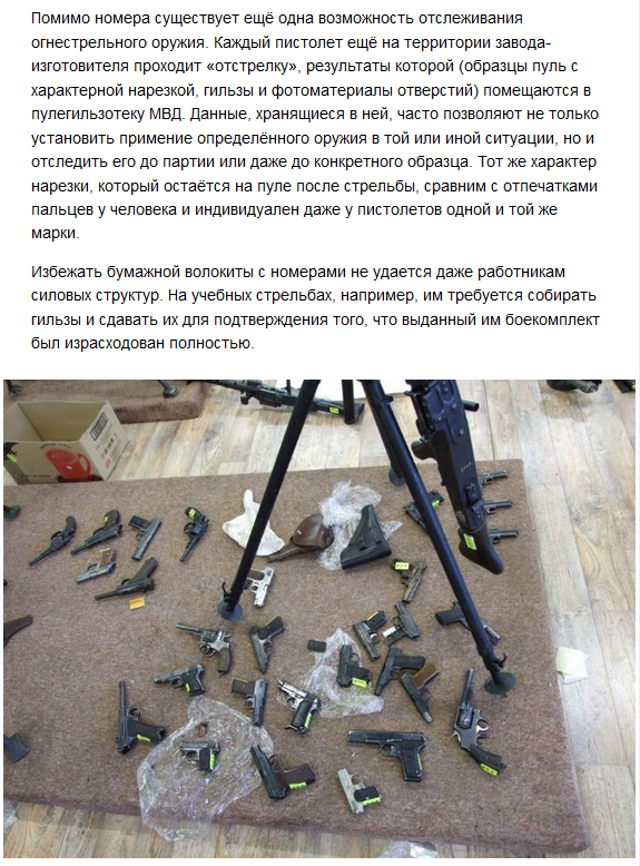 Оборот огнестрельного оружия в России (11 фото)