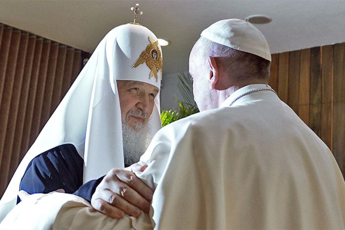 На Кубе прошла встреча глав РПЦ и Римско-Католической церкви (10 фото)