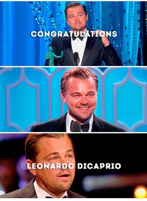 Леонардо Ди Каприо получил «Оскар» (34 фото)