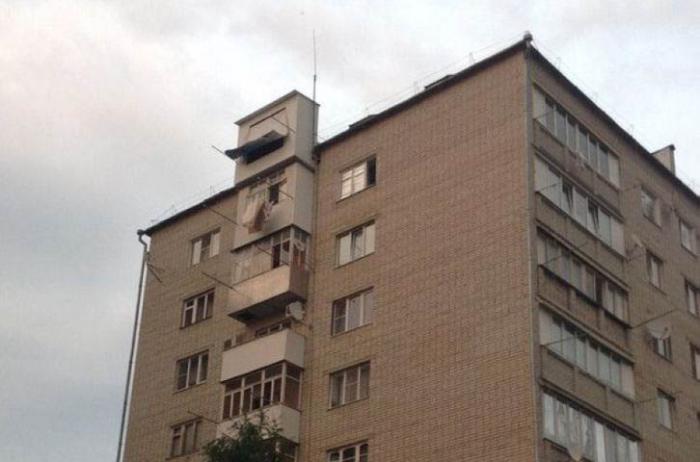 Суровые российские балконы (30 фото)