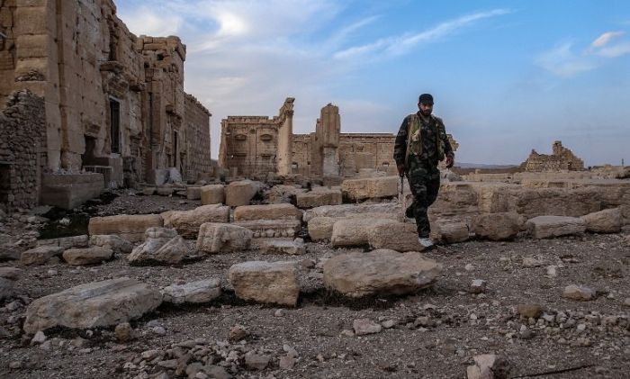 Появились первые кадры освобожденной от боевиков ИГИЛ Пальмиры (8 фото)