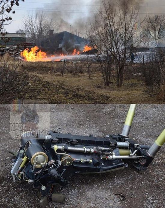 В Приморье упал штурмовик Су-25 (5 фото)