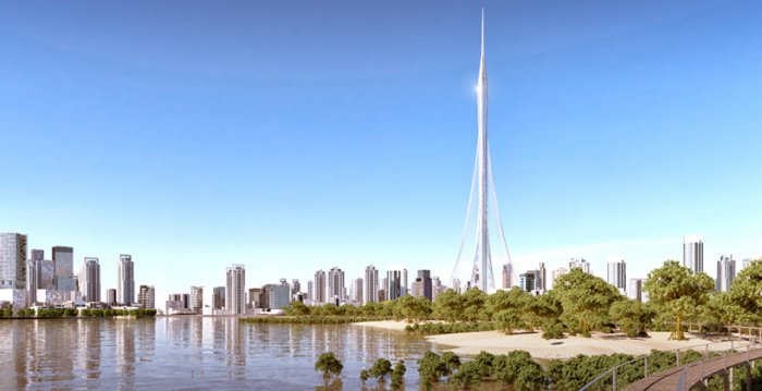 Проект самого высокого здания в мире (6 фото)
