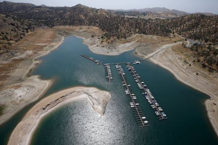 Последствия засухи в Калифорнии (21 фото)