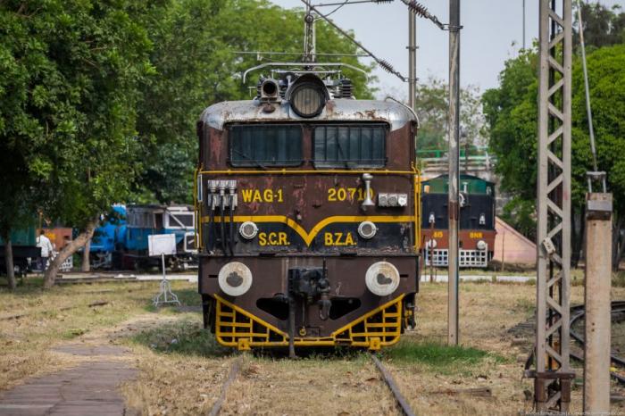 Железнодорожный музей в Дели (10 фото)