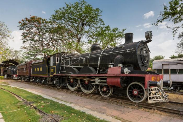 Железнодорожный музей в Дели (10 фото)