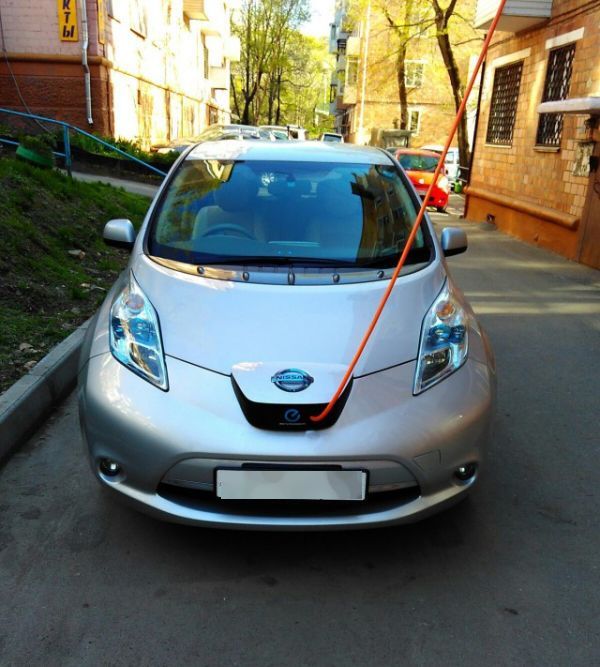 Как заряжают электромобили во Владивостоке (3 фото)